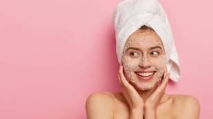 how many times use face scrub in a week