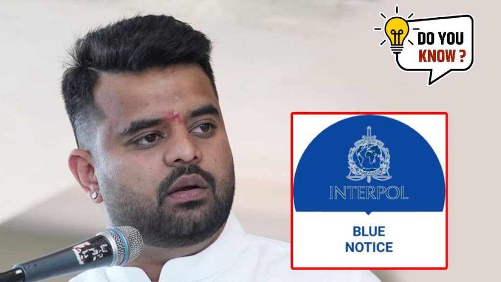 Prajwal Revanna Blue corner notice Prajwal Revanna Blue corner notice