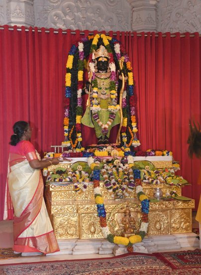President Droupadi Murmu Ram Mandir Ayodhya