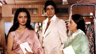 Rekha Amitabh Bachchan Jaya Bachchan on long drives
