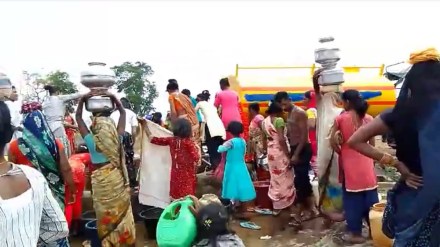 Khadimal, Melghat, tanker, water,