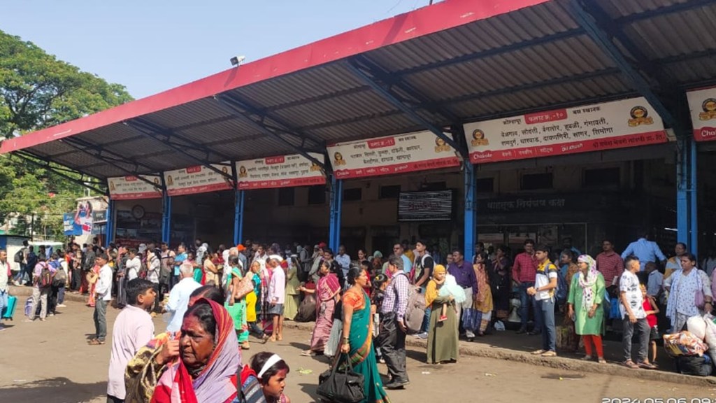 kolhapur st bus latest marathi news, st buses on elelction duty marathi news kolhapur st bus latest marathi news, st buses on elelction duty marathi news