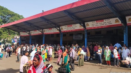 kolhapur st bus latest marathi news, st buses on elelction duty marathi news