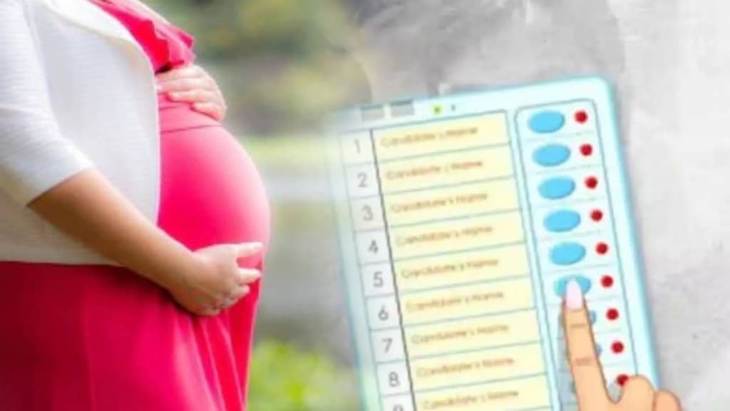 pune marathi news, pune pregnant woman voting marathi news, pune marathi news, pune pregnant woman voting marathi news,