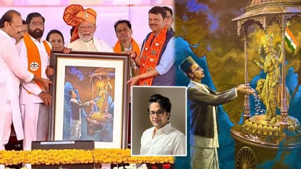 thane advait nadavdekar marathi news, advait nadavdekar painting marathi news