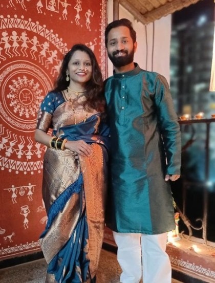 dattu more wife gifted him new bike