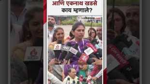 Eknath Khadse and Raksha Khadse voted loksabha election