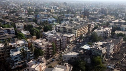 buffer zone in dombivli midc destroyed by illegal buildings