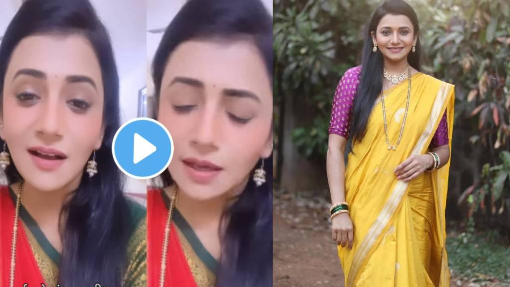 tharala tar mag fame actress sing song of bharat ratna lata mangeshkar