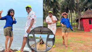 kushal badrike and his wife visited kokan