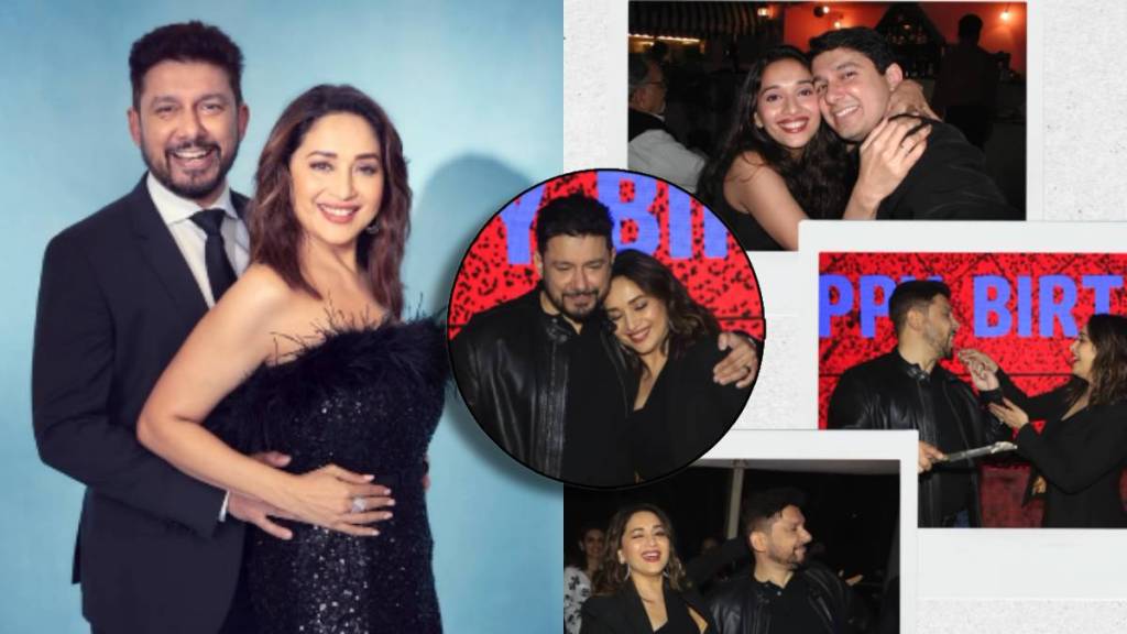 madhuri dixit husband dr shriram nene shares romantic post for wife madhuri dixit husband dr shriram nene shares romantic post for wife