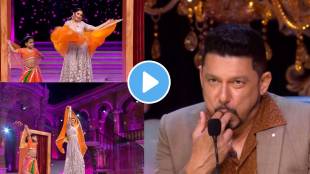 madhuri dixit dances with little girl contestant