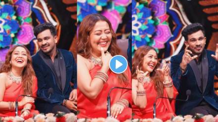 neha kakkar vibes on sanju rathod gulabi sadi song