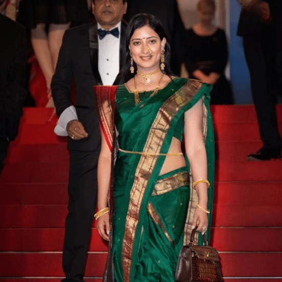 niharica raizada marathi look