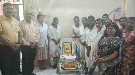 Sangli, World Nurses Day, World Nurses Day celebration, Honoring Nursing Staff, Dedication of Nursing Staff,