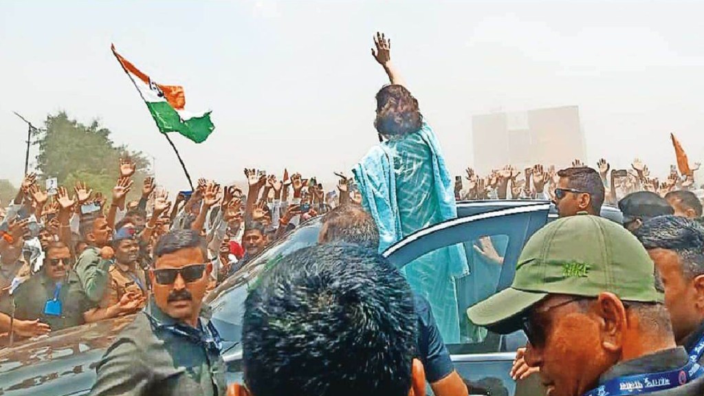 Challenge of Priyanka Gandhi in Nandurbar meeting