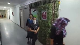 raid on spa center operating prostitution business in elite Pimpale Saudagar Rescue of two women