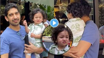 ranbir kapoor alia bhatt daughter raha steps out with ayan mukerji