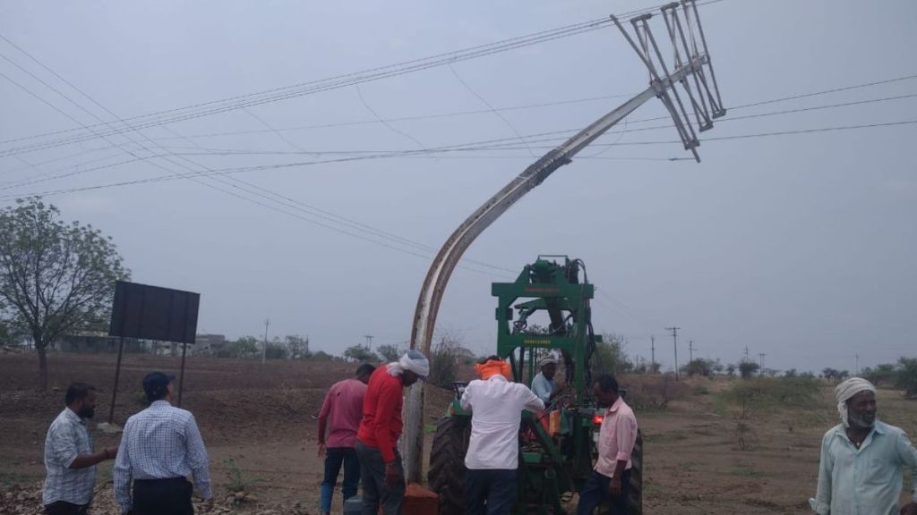 Efforts of 800 electricity workers and engineers to restore power supply