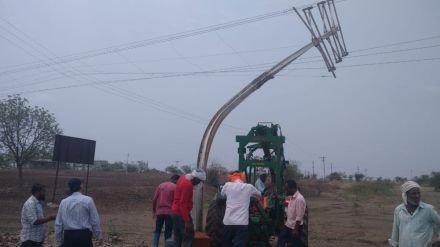 Efforts of 800 electricity workers and engineers to restore power supply