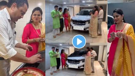 sulekha talwalkar bought new car