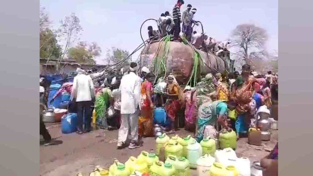 Buldhana, Buldhana Severe Water Shortage , 283 Villages Rely on Tankers, buldhana water shortage, tanker in buldhana, buldhana news,