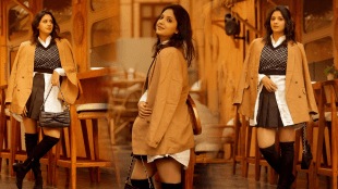 Premachi Goshta fame Tejashree Pradhan stylish look viral on social media