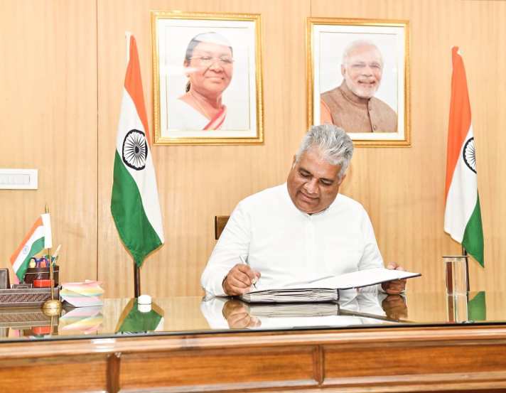 Modi 3.0 Cabinet ministers assume charge
