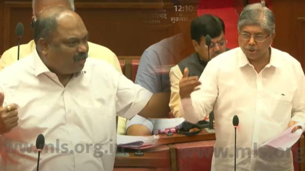 Anil parab and chandrakant patil