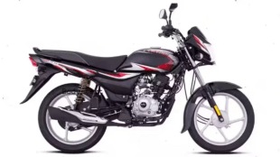 Bajaj's first CNG bike