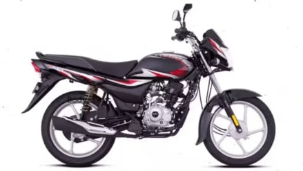 Bajaj's first CNG bike