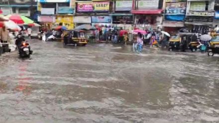Dombivli waterlogged due to heavy rains
