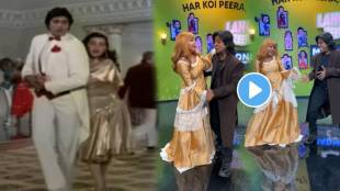 Gaurav more and hemangi kavi dance on Amitabh Bachchan and amrita singh song video viral