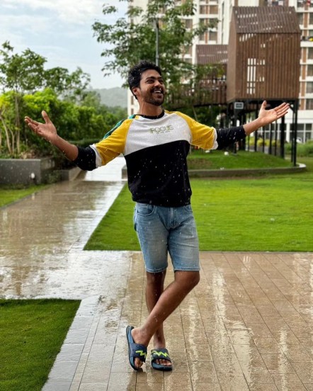 Hrishikesh Shelar Enjoys Monsoon 2024