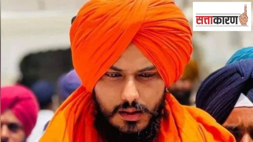 Khalistani separatist amritpal singh indira gandhi assassins son lead in punjab