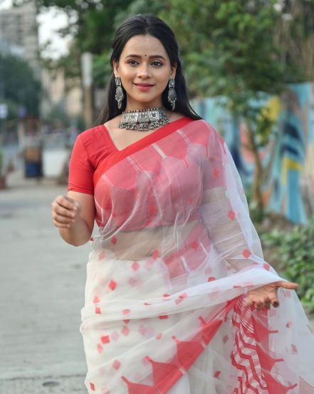 Madhura Joshi Saree Look