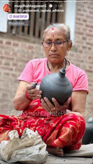 Mugdha Vaishampayan Prathamesh Laghate Nepal trip photos