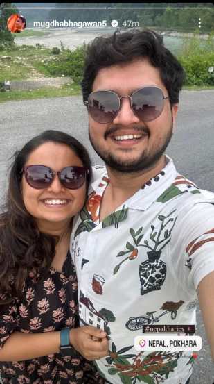 Mugdha Vaishampayan Prathamesh Laghate Nepal trip photos