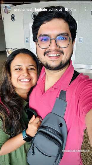 Mugdha Vaishampayan Prathamesh Laghate Nepal trip photos