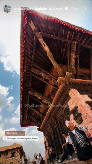 Mugdha Vaishampayan Prathamesh Laghate Nepal trip photos