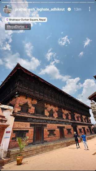Mugdha Vaishampayan Prathamesh Laghate Nepal trip photos