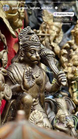 Mugdha Vaishampayan Prathamesh Laghate Nepal trip photos