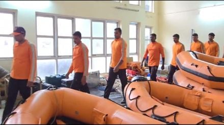 NDRF team arrived at Mahad will be deployed for disaster relief for two and half months