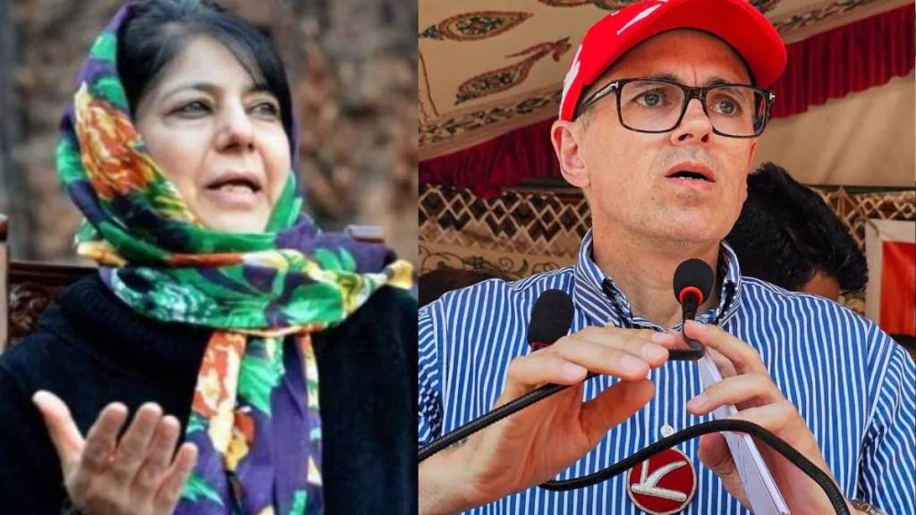 Omar Abdullah and Mehbooba Mufti