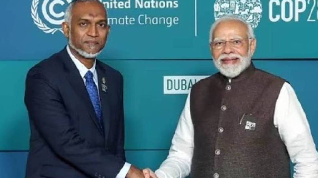 Narendra Modi Mohamed Muizzu