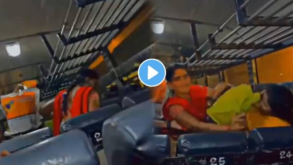 fight erupted between two women inside a speeding bus Over Free Bus Seat videos have also surfaced on social media