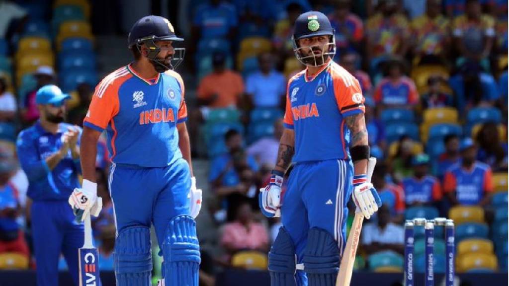 Virat Kohli Rohit Sharma break Indian record for most matches in ICC finals