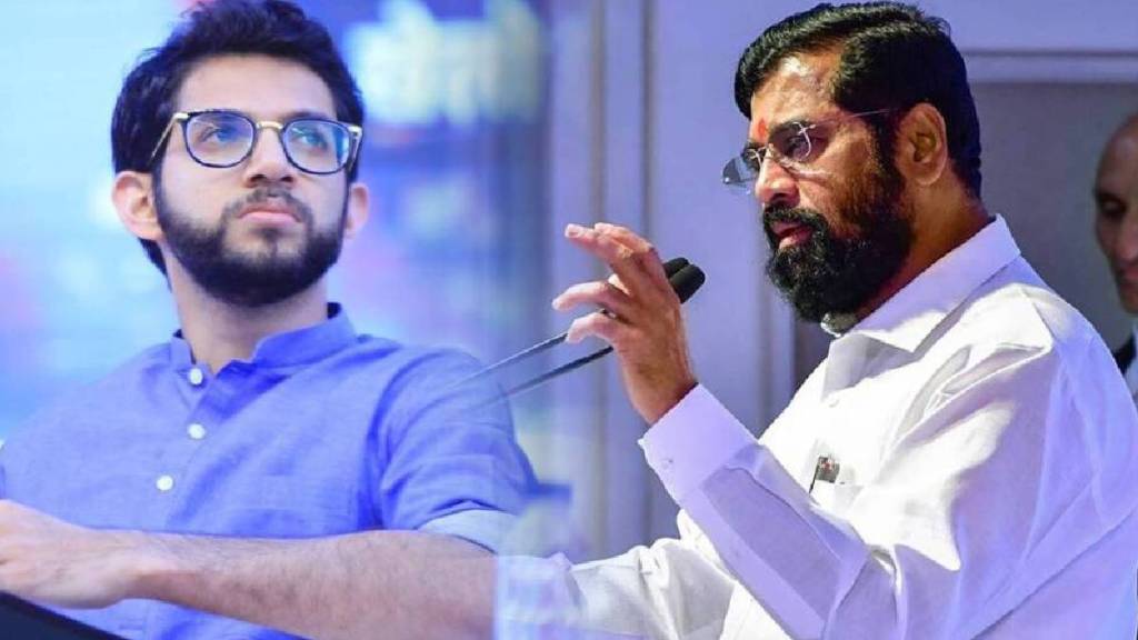 Aaditya Thackeray On Eknath Shinde