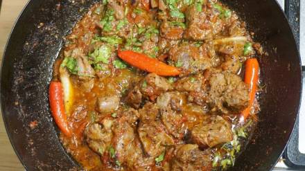 Peshawari Kadhai Gosht Recipe