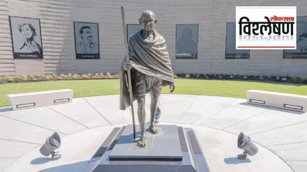 A bust of Mahatma Gandhi was vandalised in Italy by Khalistani extremists